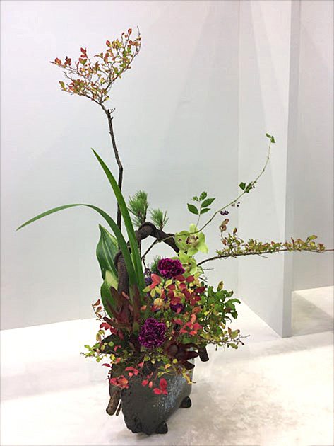 大石 一香(日本いけばな花展)