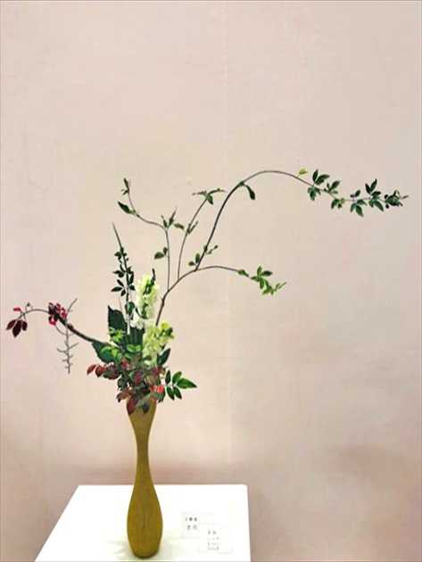 平成30年秋季いけばな県展・士峰流作品2